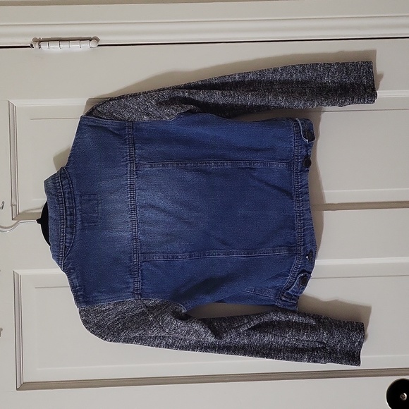 Denim Button-Down Jacket - Picture 4 of 8